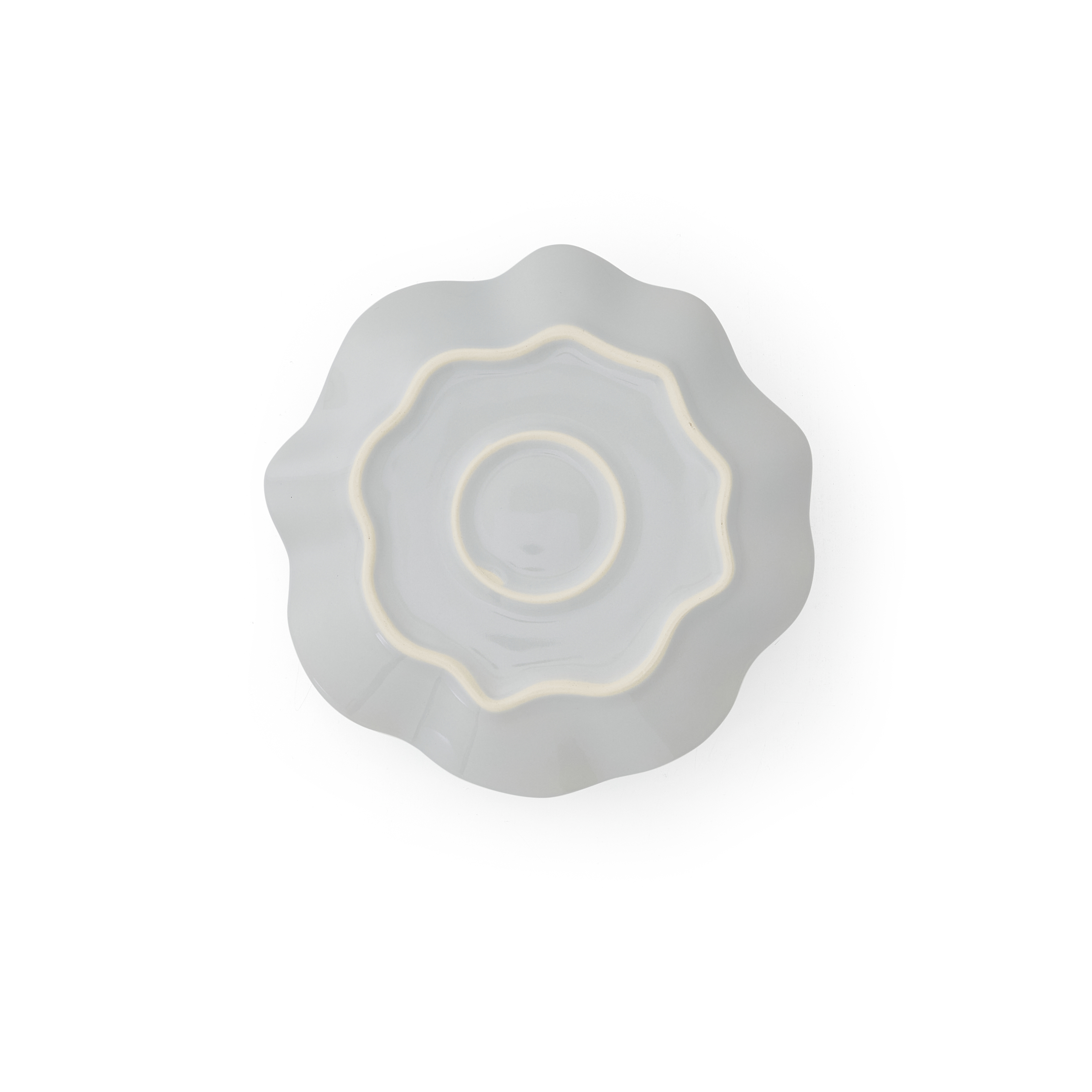 Sophie Conran Floret 8.5 Inch Salad Plate, Dove Grey image number null